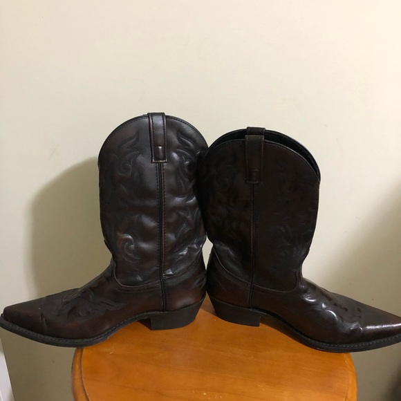 Laredo Hawk Western Leather Boots - Picture 2 of 6